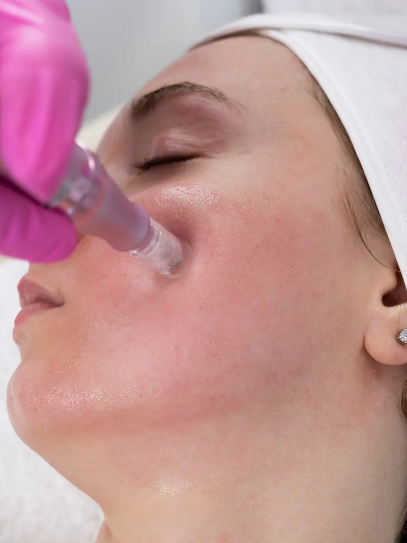 Микроигольчатая мезотерапия дома - dermapen для микропрокалывания кожи лица