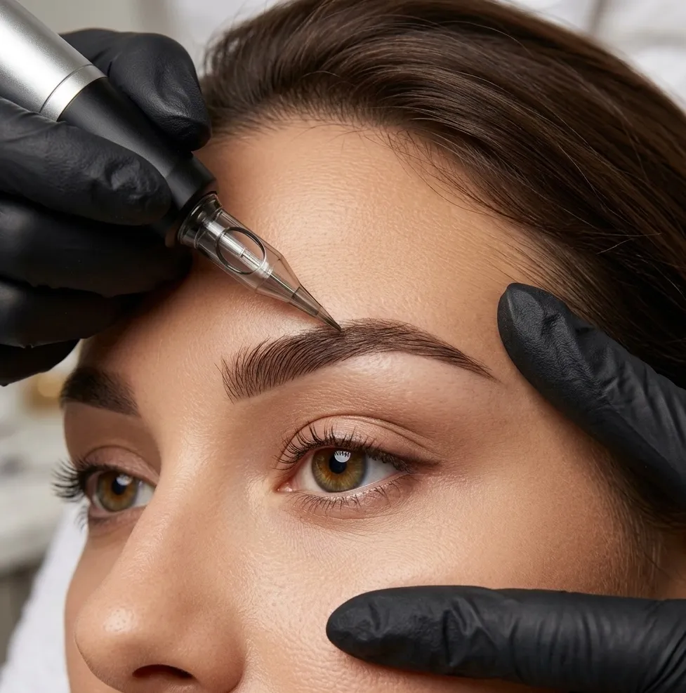 Перманентный макияж бровей metoda Powder Brows Kraków cena 600 zł