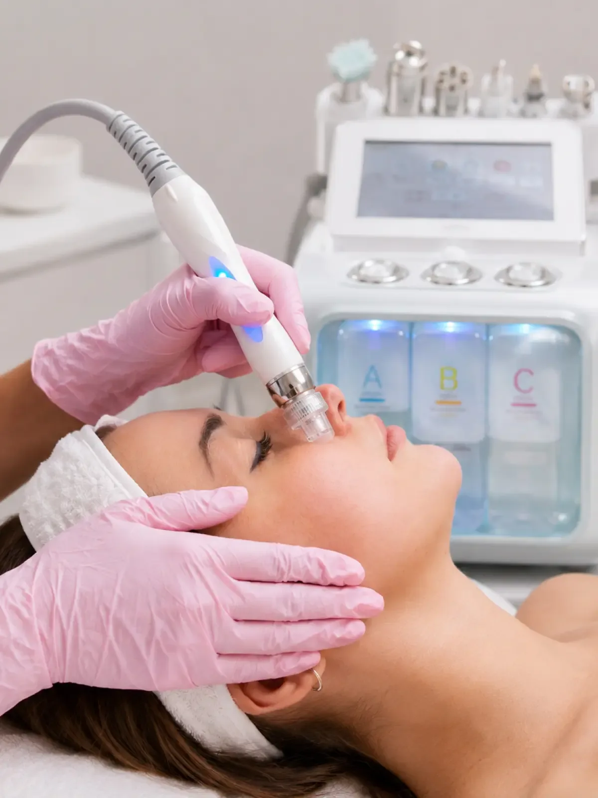Hydrogen facial cleansing in Krakow at SkinCareWithMargo clinic
